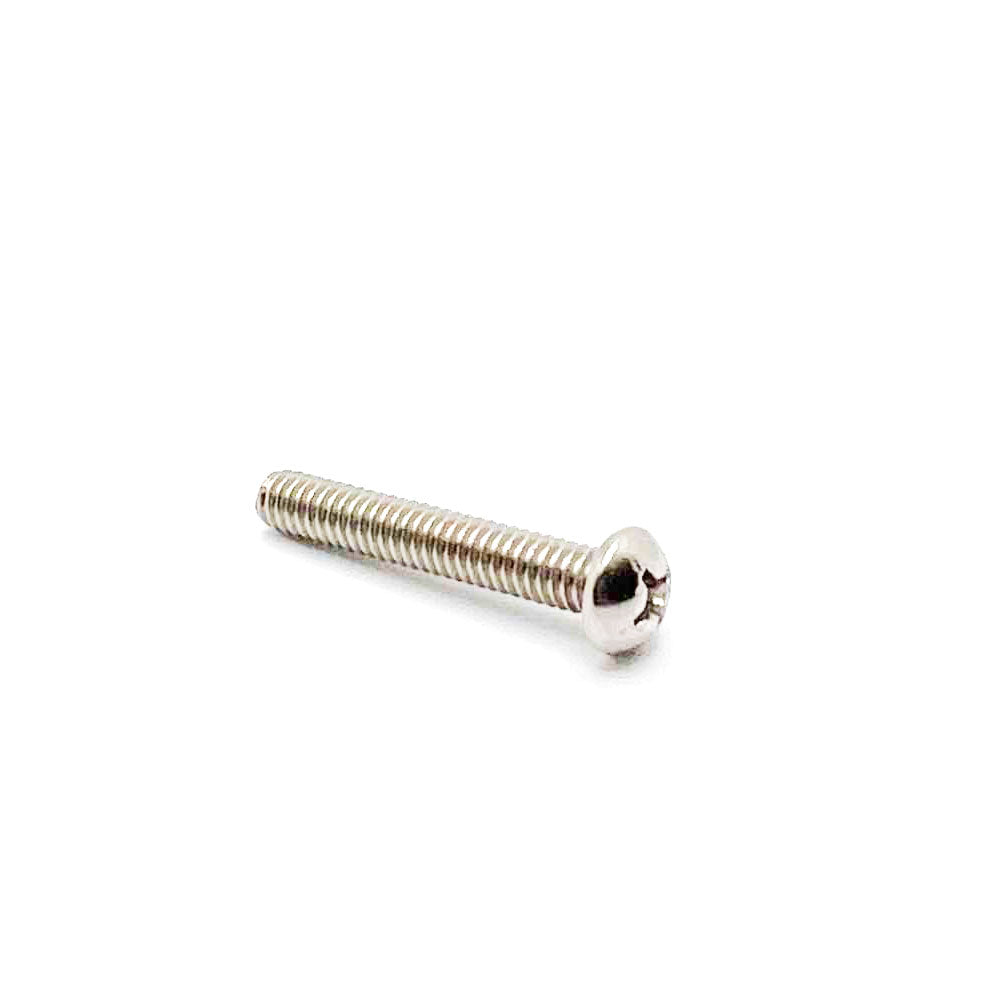 #8-32 x 1in UNC Stainless Steel Phillips Round Machine Screw