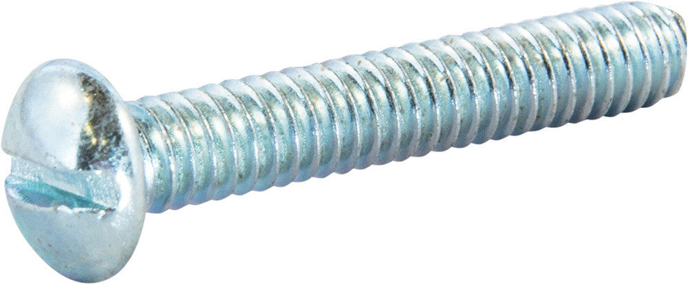 6-32 x 1/4 Slotted Round Machine Screw Zinc Plated