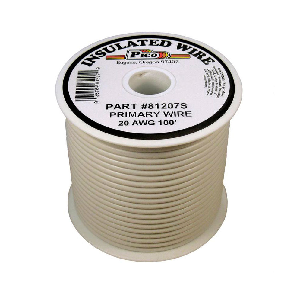 20ga Primary Wire White