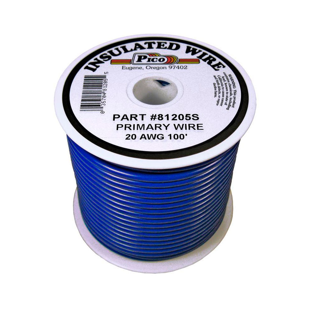 20ga Primary Wire Blue