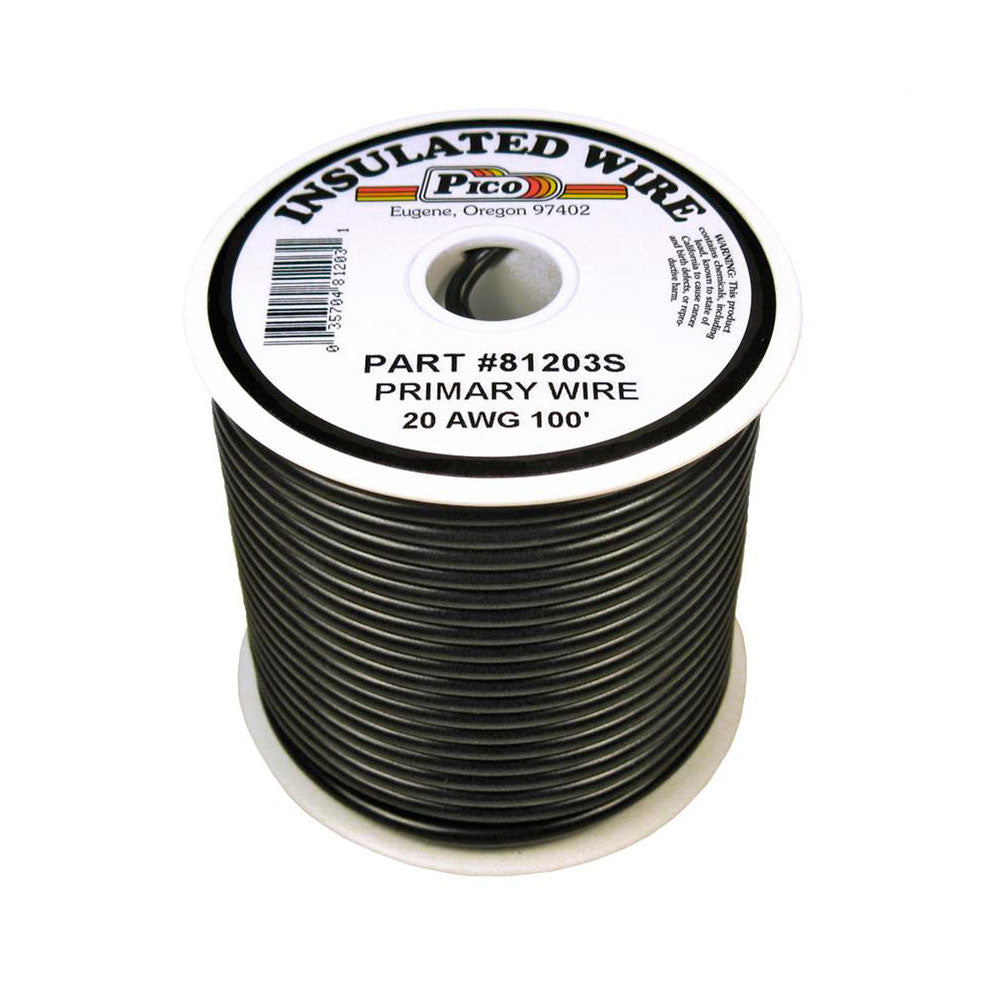 20ga Primary Wire Black