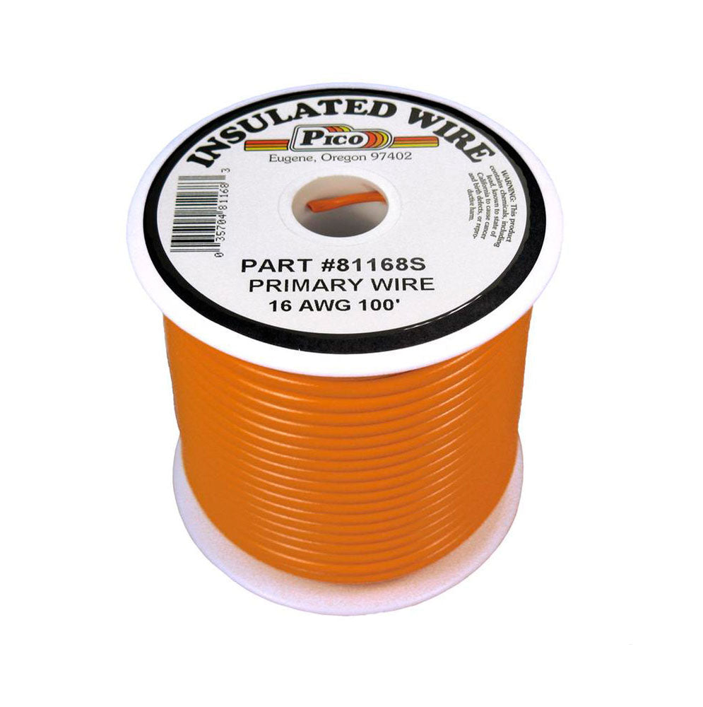 16ga Primary Wire Orange