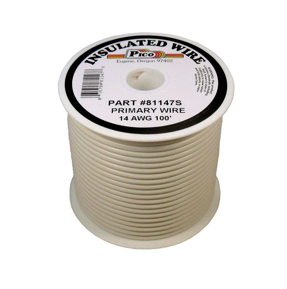 14ga Primary Wire White