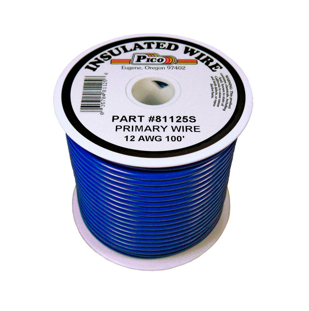 12ga Primary Wire Blue