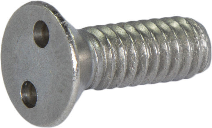 8-32 x 1/2 Tamper Resistant Drilled Spanner Flat Head Machine Screw 18-8 Stainless Steel