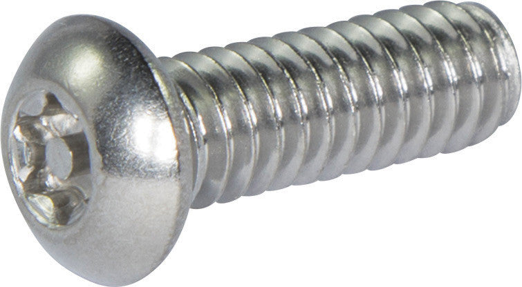 1/4-20 x 1/2 Tamper Resistant Torx Button Head Socket Machine Screw 18-8 Stainless Steel (T-27)