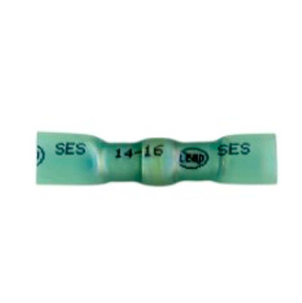 16-14 AWG Crimp/Solder Butt Blue Heat Shrink