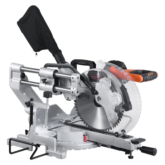 Dual Bevel Sliding Compound Miter Saw 12-Inch Blade 15 Amp Motor