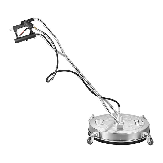 24" Pressure Washer Surface Cleaner Stainless Steel Pressure Washer 4000 Max PSI