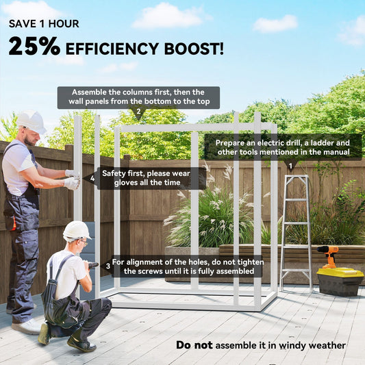 6x4.5 Outdoor Storage Shed