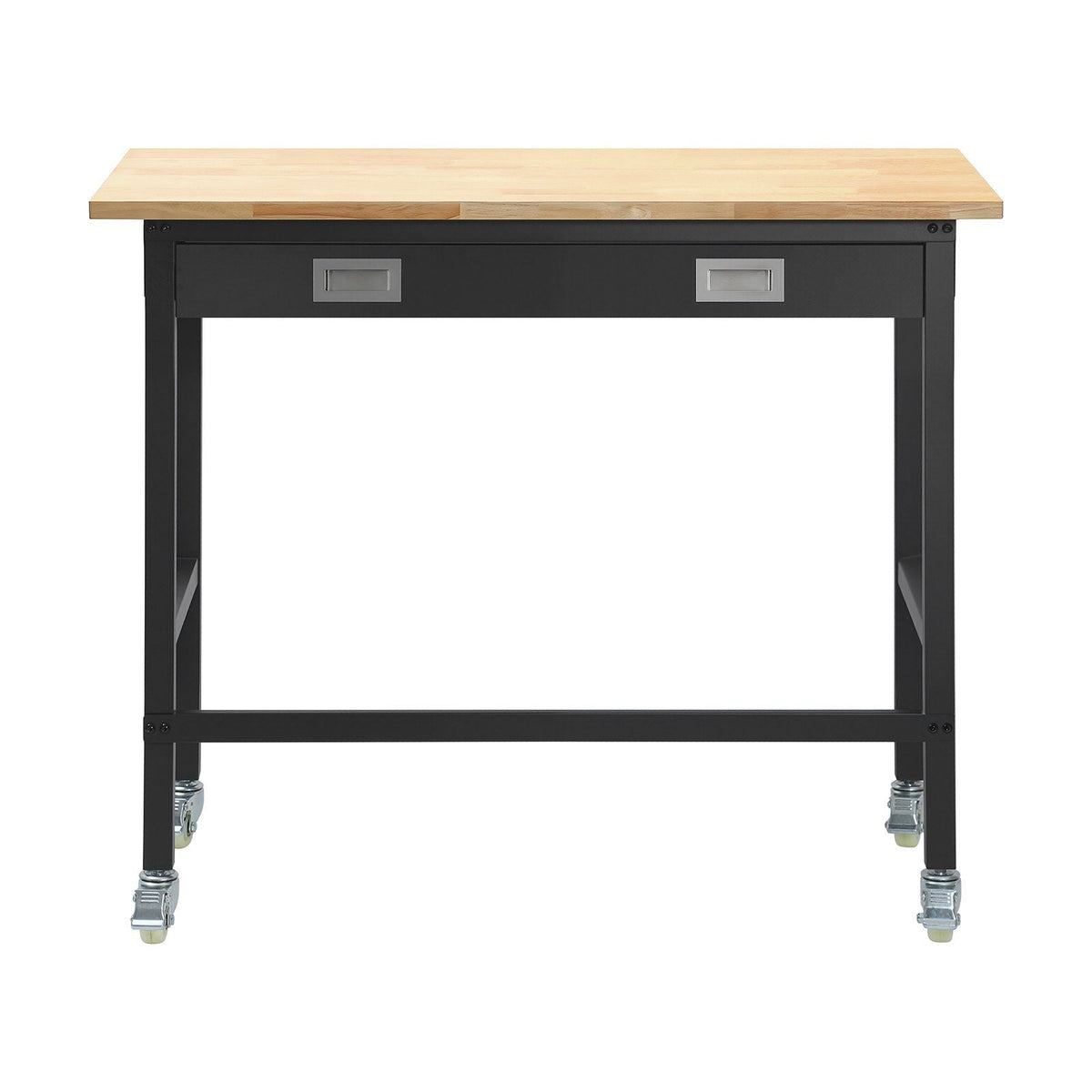 48-inch Workbench 1500 lbs Load Capacity with Drawer Storage & Wheels
