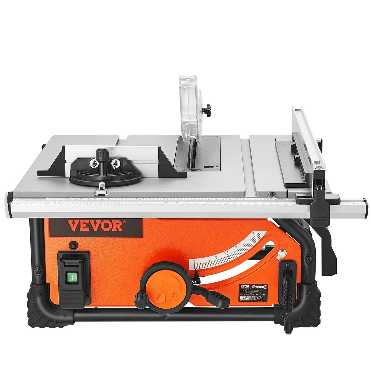 Table Saw 10-inch 15-Amp Portable Compact