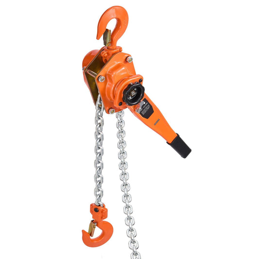 Heavy Duty Manual Lever Chain Hoist 3T 6600LBS Capacity Come Along 10FT Lift G80 Alloy Steel Chain