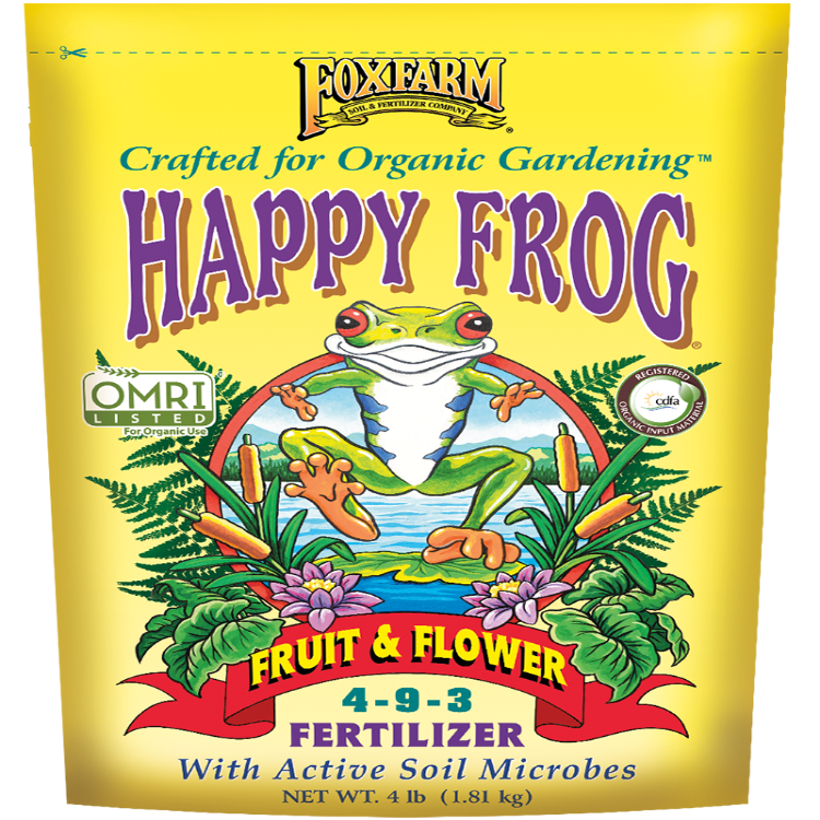 Happy Frog Fruit and Flower