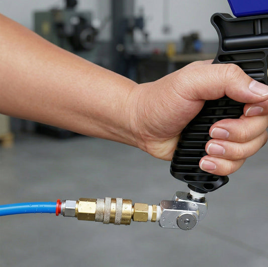 Professional Swivel Air Connector Kit - 120 PSI with Teflon Seal & Male Adapter (AI-112-1)