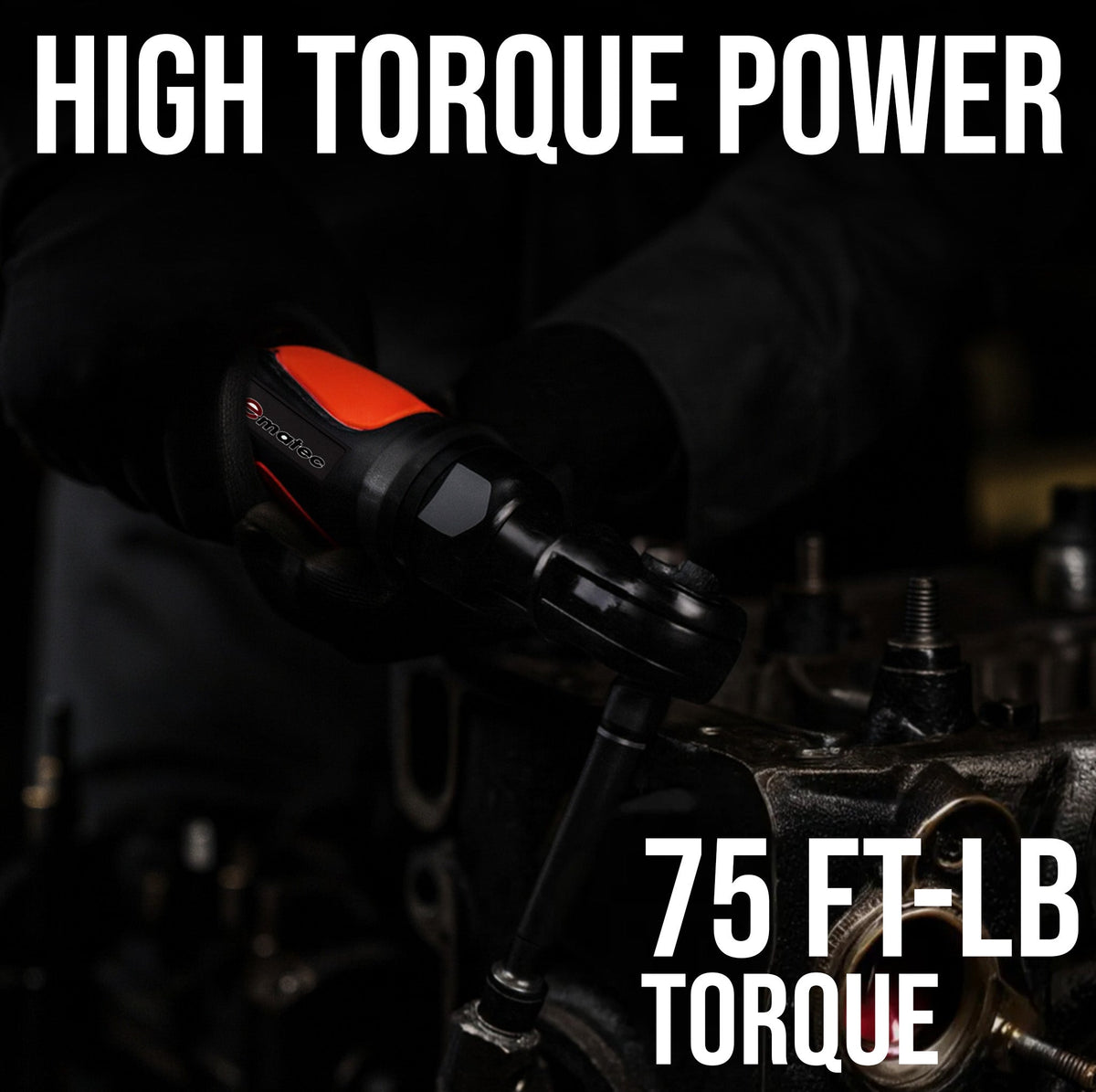 LE-R2150B 1/2" Air Ratchet | High Torque & Durable