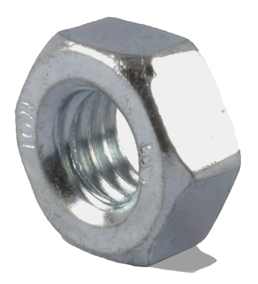 M6-1.0 Finished Hex Nut DIN 934 Class 8 Zinc Plated