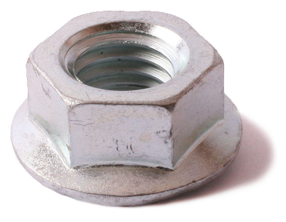 5/16-18 Serrated Flange Nut Zinc Plated