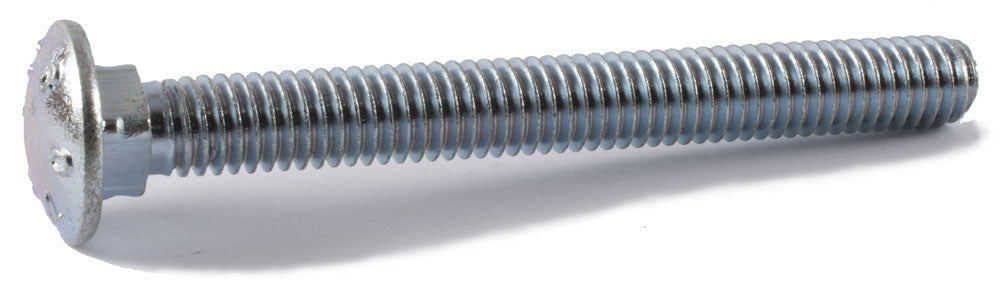 1/4-20 x 1 A307 Grade A Carriage Bolt Zinc Plated