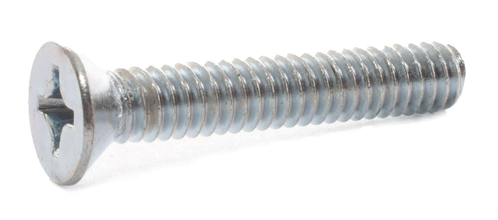 12-24 x 1/2 Phillips Flat Machine Screw Zinc
