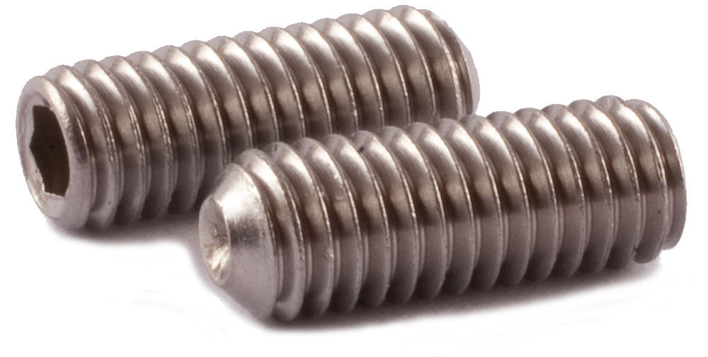 M5-0.80 x 6 Socket Set Screw Cup Point DIN 916 A2 (18-8) Stainless Steel
