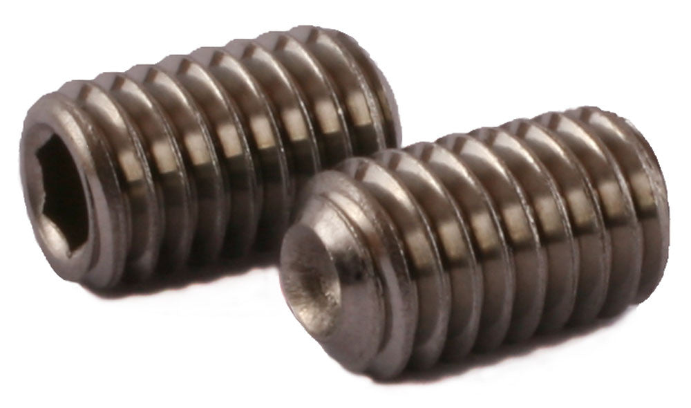 1/4-20 x 3/16 Socket Set Screw Cup Point 18-8 (A2) Stainless Steel
