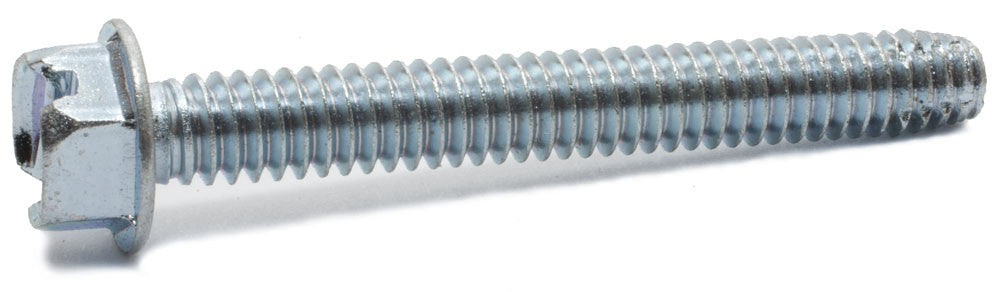 1/4-20 x 3 Slotted HWH Machine Screw Type F Zinc Plated