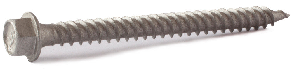 9 x 2 1/2 Hex Washer Head Pole Gripper Screw Strong-Shield™