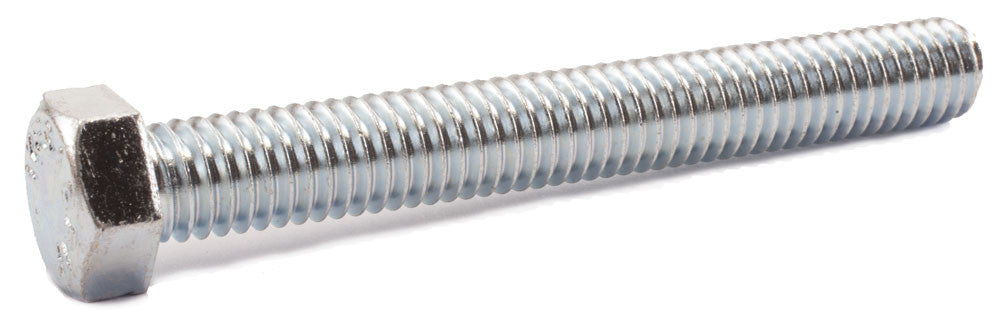 3/8-16 x 2 Grade 5 Hex Tap Bolt Zinc Plated