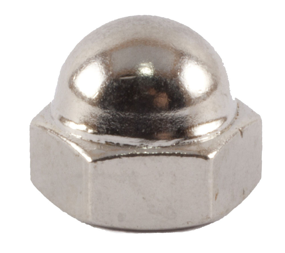 1/4-20 Cap Nut Nickel