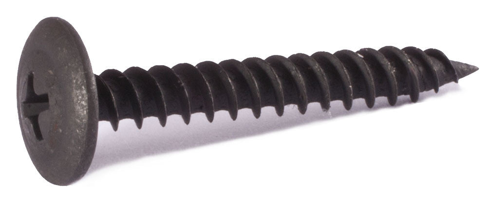 8 x 1 Phillips Modifed Truss K-Lath Screw Black Oxide