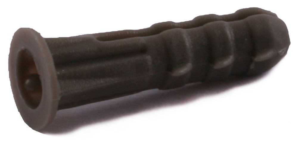 4-6-8 x 7/8 Ribbed Plastic Anchor Nylon Gray
