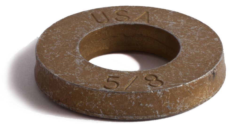 3/8 Extra Thick USS Flat Washer Yellow Zinc Plated