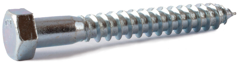 5/16 x 5 Hex Lag Screw Zinc Plated