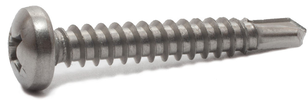 6-20 x 1/2 Phillips Pan Self Drill Screw 410 SS