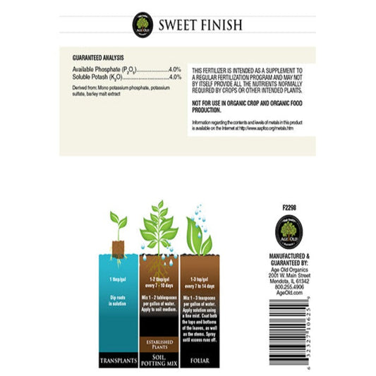 Age Old Sweet Finish 0-4-4
