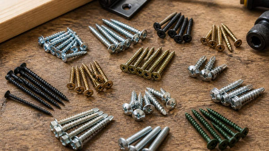 Types of Screws and Their Uses: A Homeowner's Guide