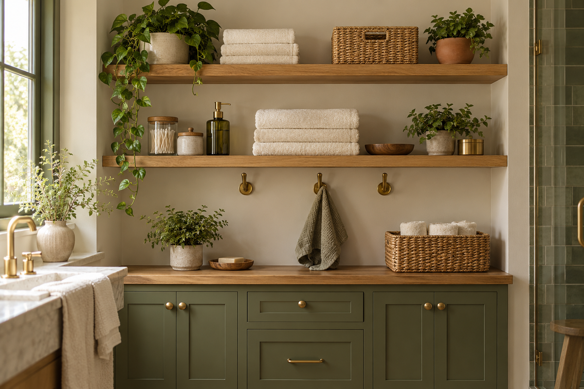 Storage & Hardware — coordinated warm natural DIY category image