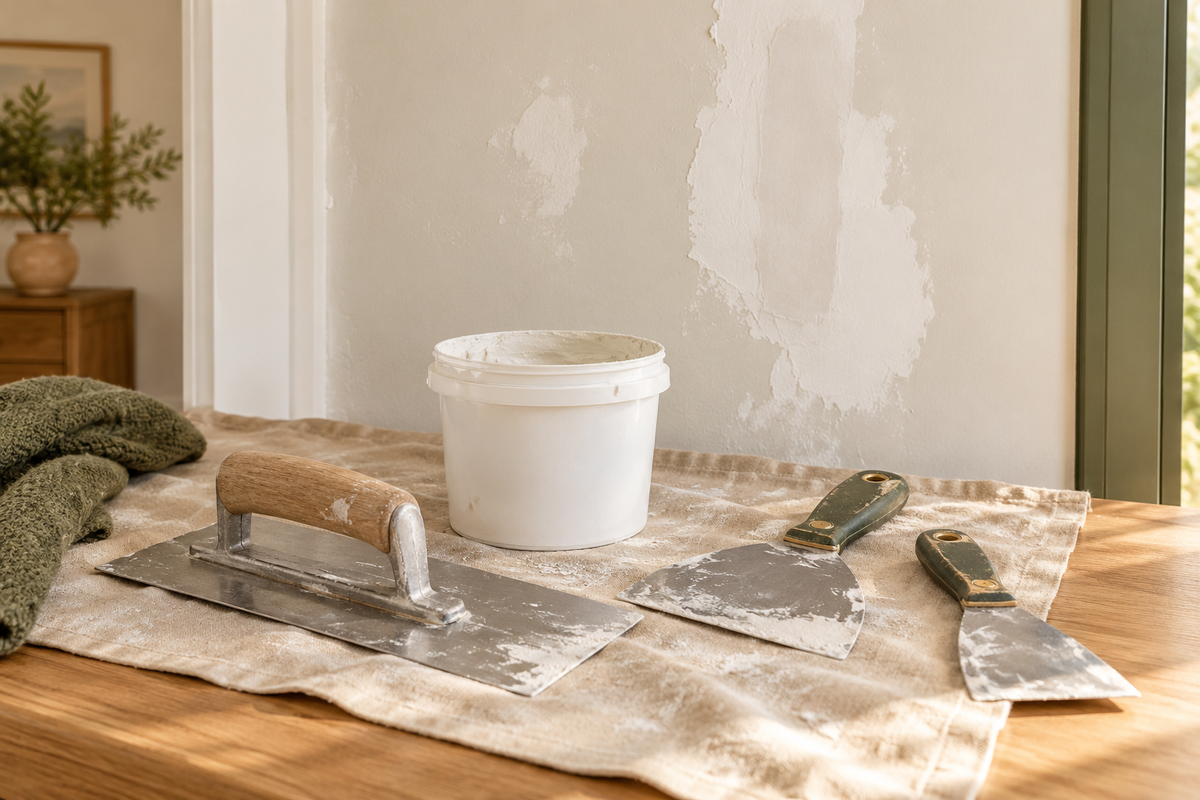 Insulation & Wall Repair — coordinated warm natural DIY category image