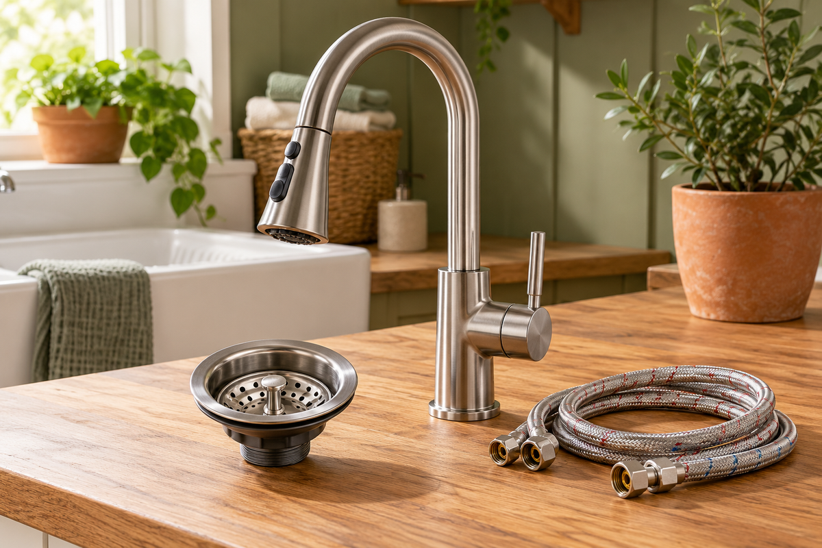 Laundry Room Faucets & Plumbing Parts — distinct DIY category photograph