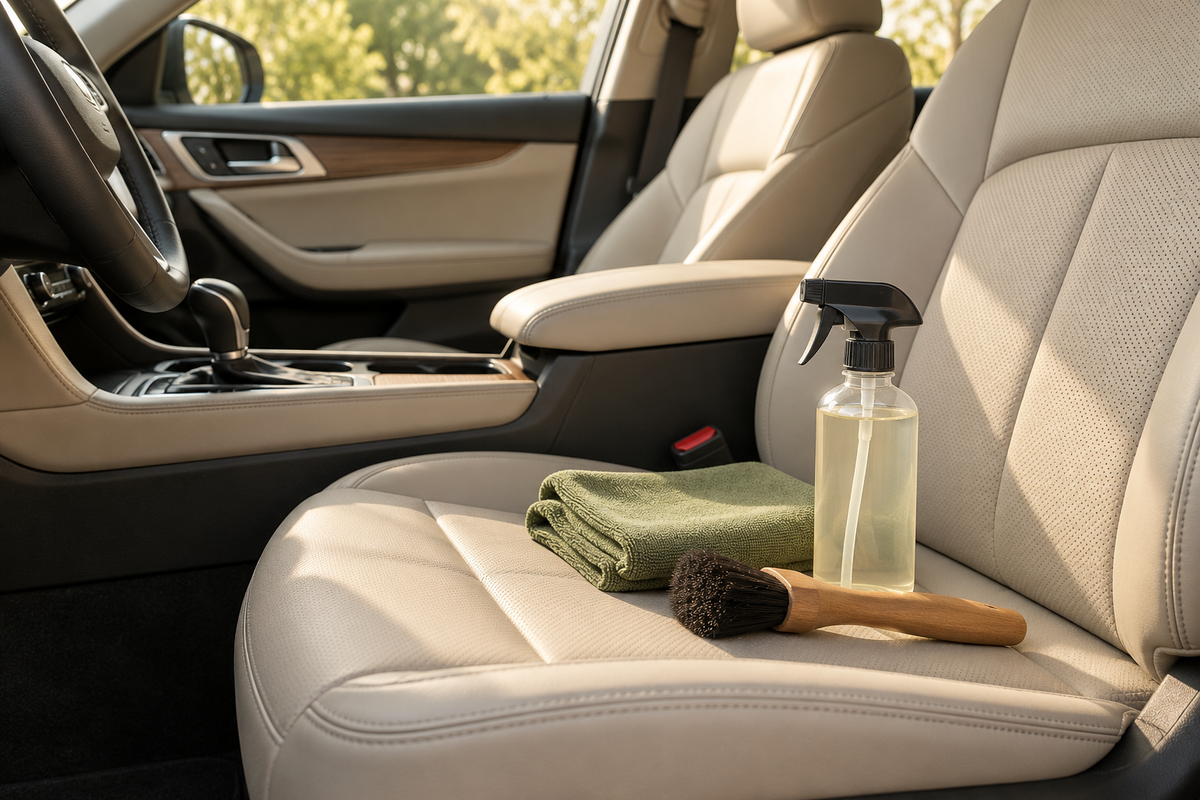 Interior Care & Accessories — coordinated warm natural DIY category image