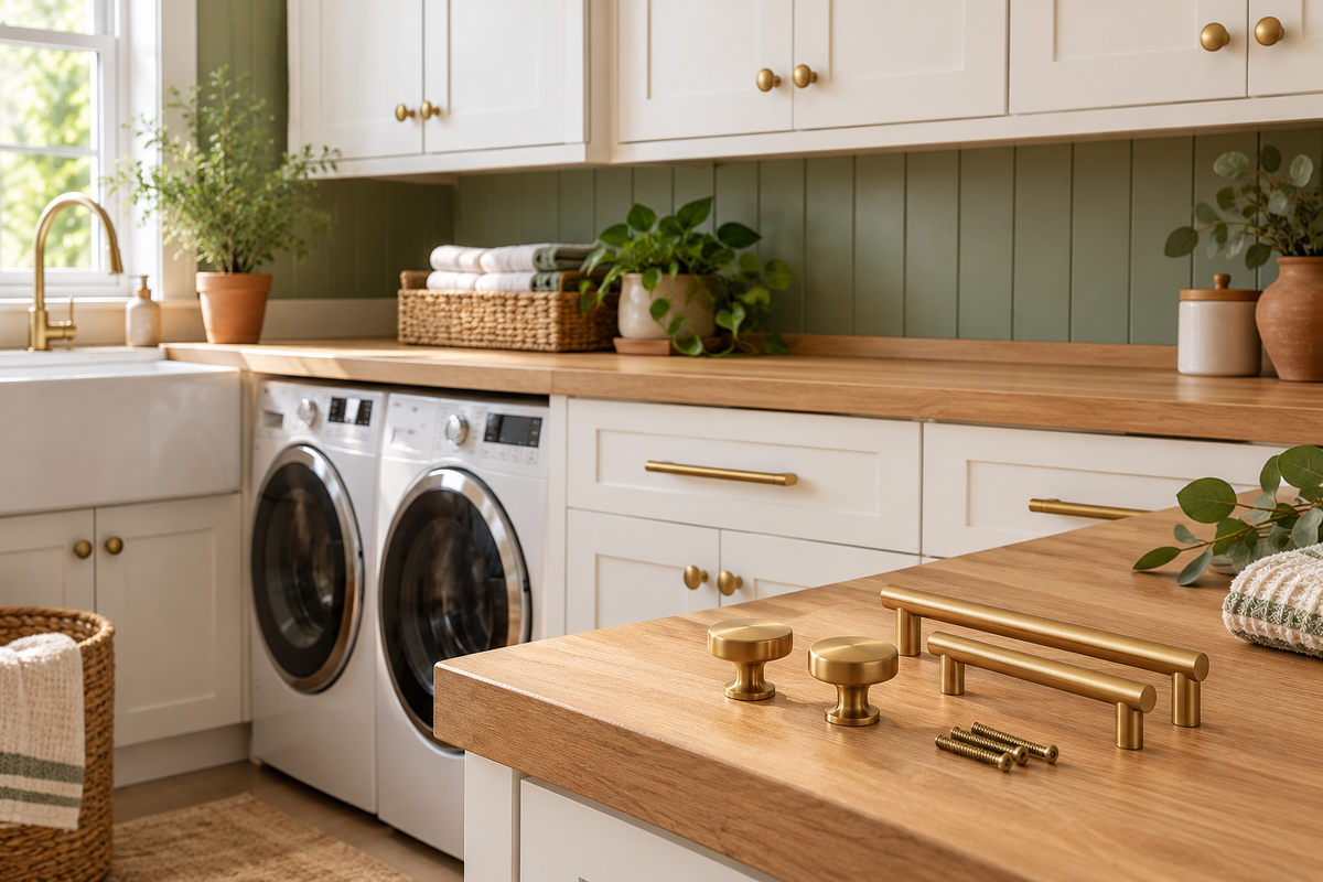Laundry Room Cabinet Hardware — distinct DIY category photograph