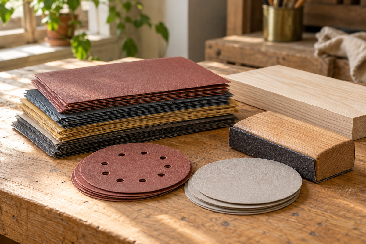 Painting Sandpaper 60–180 Grit — coordinated warm natural DIY category image