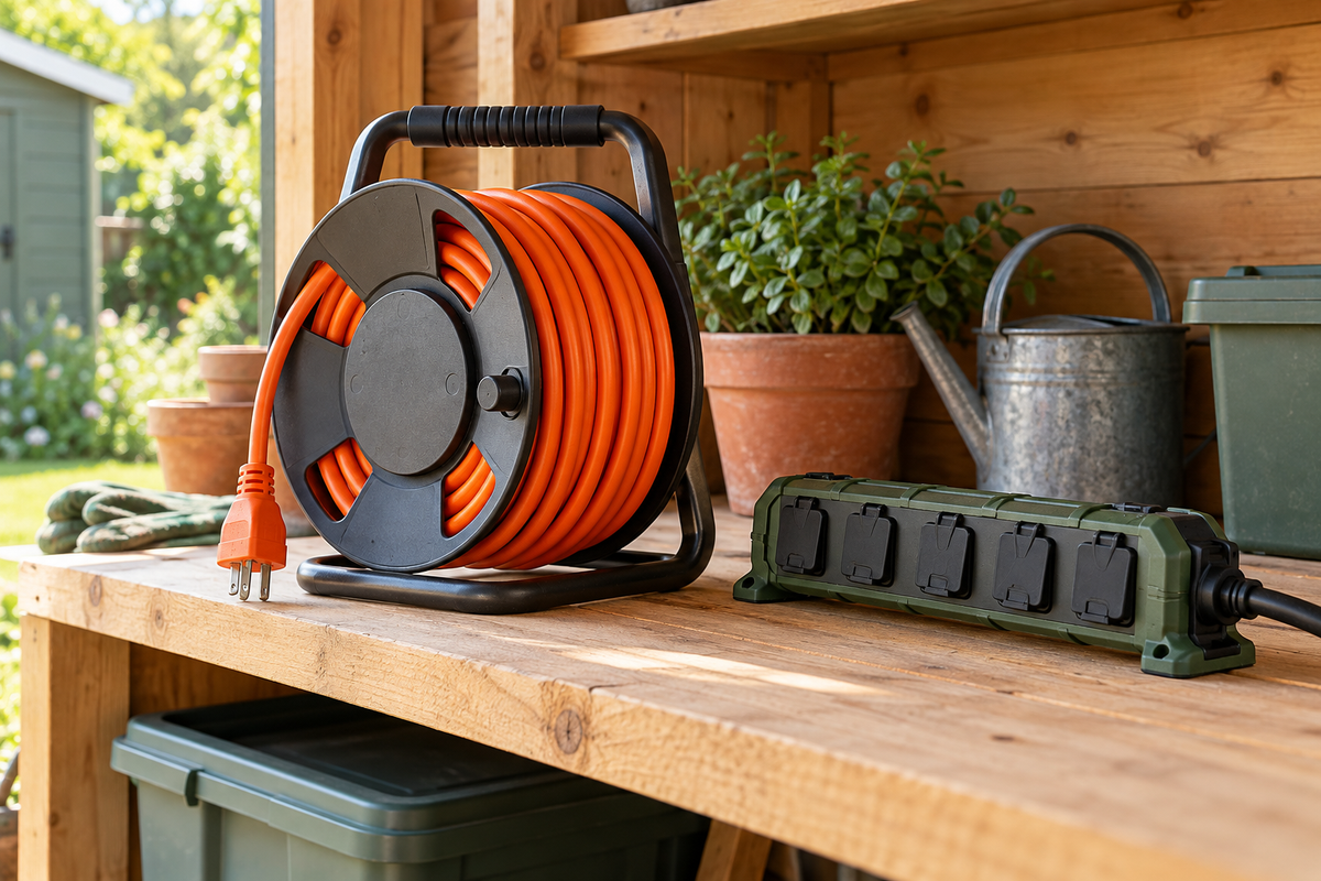 Shed Power Strips & Extension Cords — distinct DIY category photograph