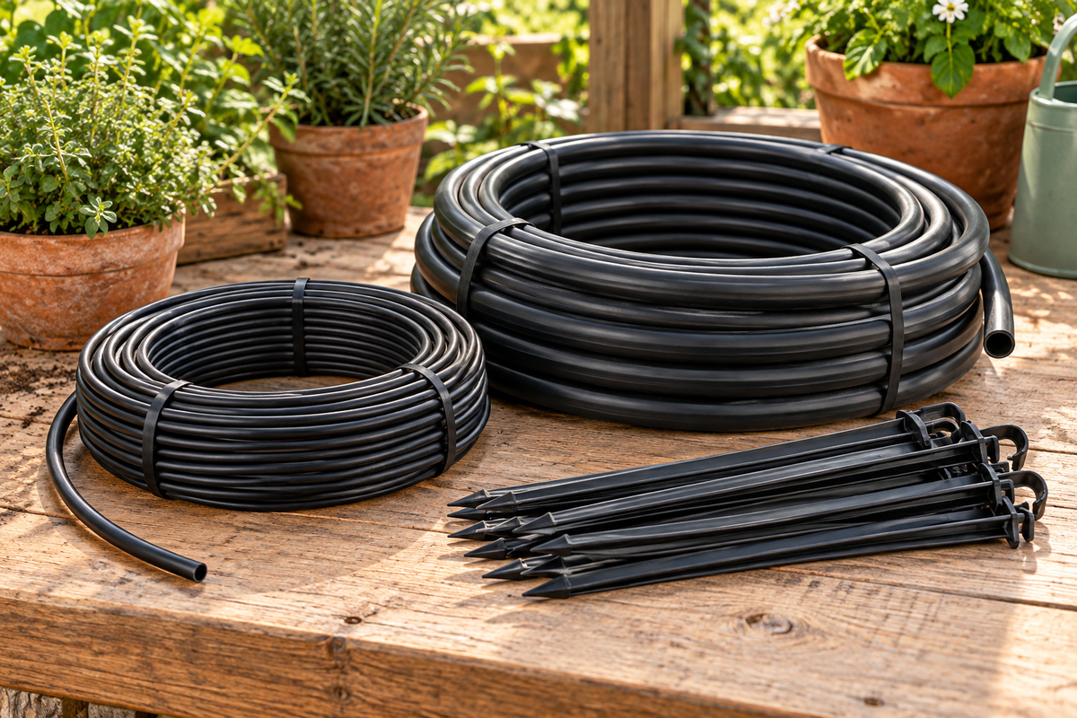 Drip Tubing & Stakes