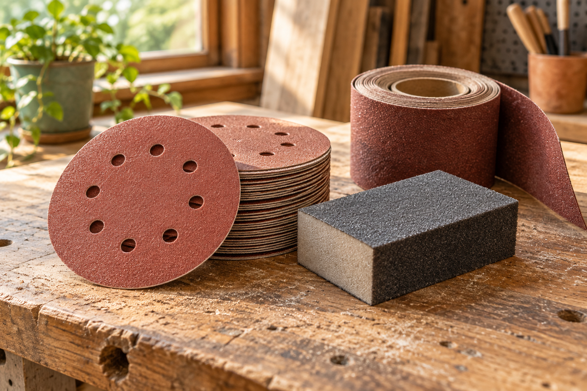 Workbench Sandpaper & Abrasives — distinct DIY category photograph