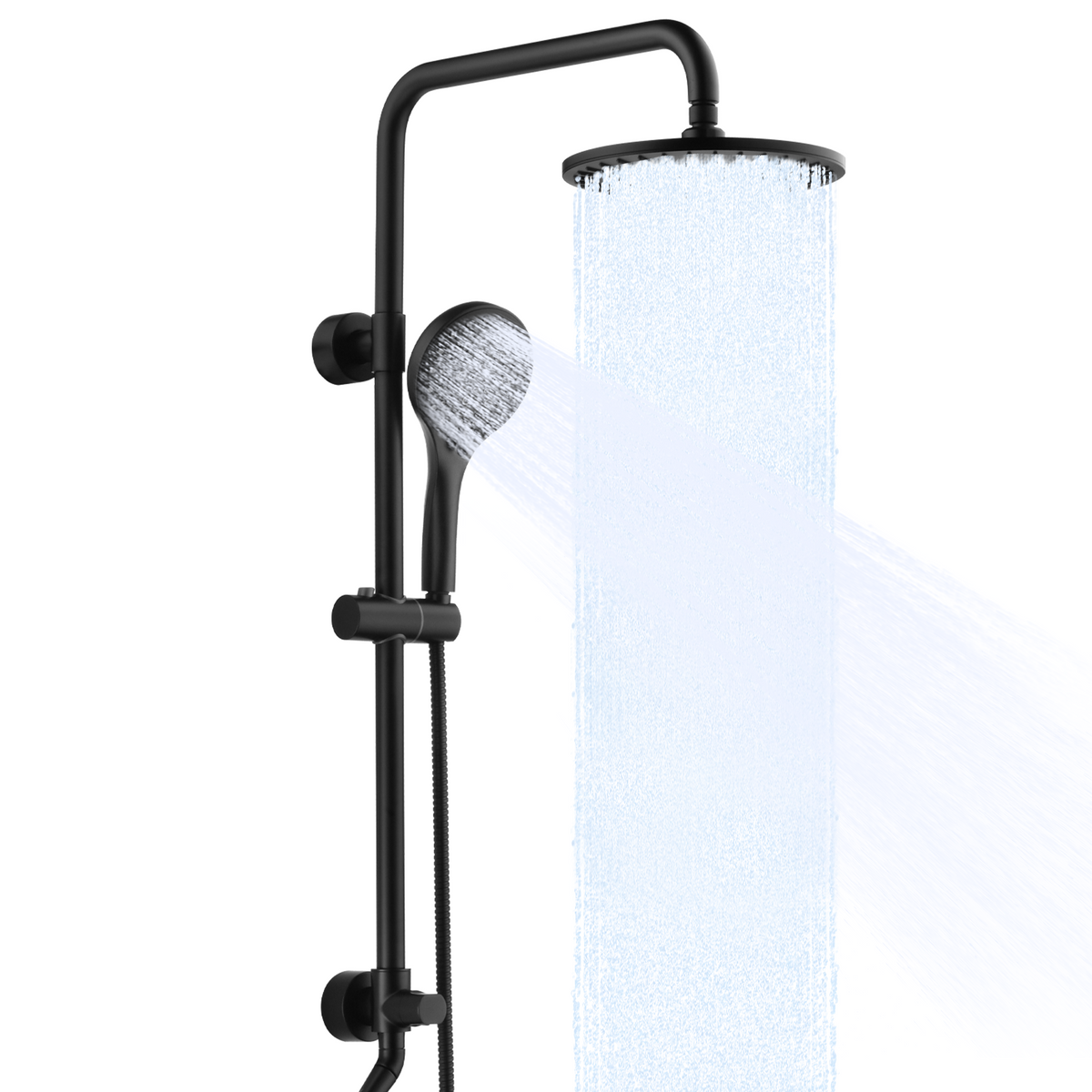 Shower System With Rain shower and Handheld Shower head,Hose