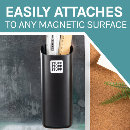 Small Magnetic Lint Bin (Black)