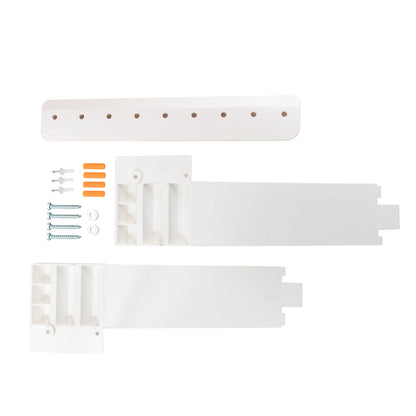 Tehila White Wall Mounting Kit for Tehila Standard Sinks