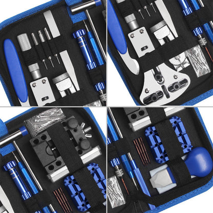 147 PCS Watch Repair Kit Watchmaker Back Case Remover Opener Link Pin Spring Bar
